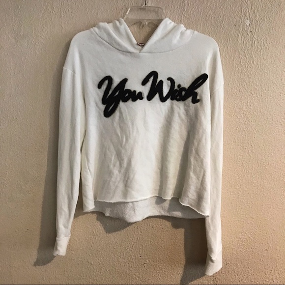 Juicy Couture Tops - SALE 3/$20 Juicy Couture You Wish Crop Sweatshirt